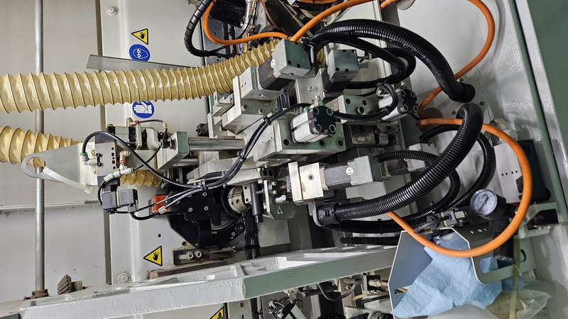 Biesse #Akron-1440A, single sided edge bander with corner rounding & pre-milling, 2016 - Image 7