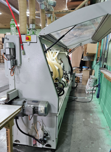 Biesse #Akron-1440A, single sided edge bander with corner rounding & pre-milling, 2016 - Image 10