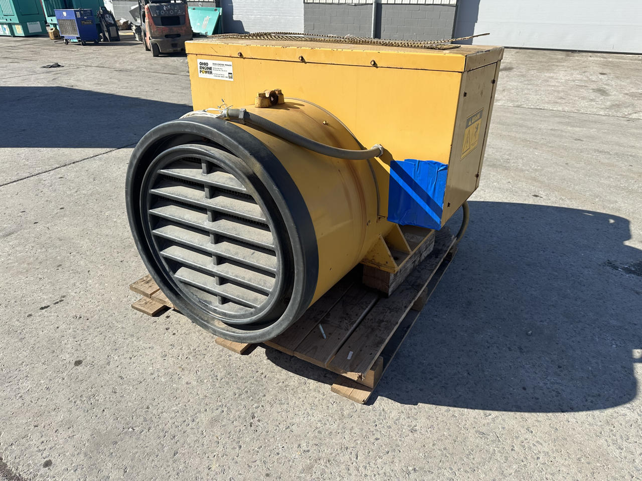 Caterpillar #SR4, generator head, 965 KW, 450 hours, 1987 - Image 2