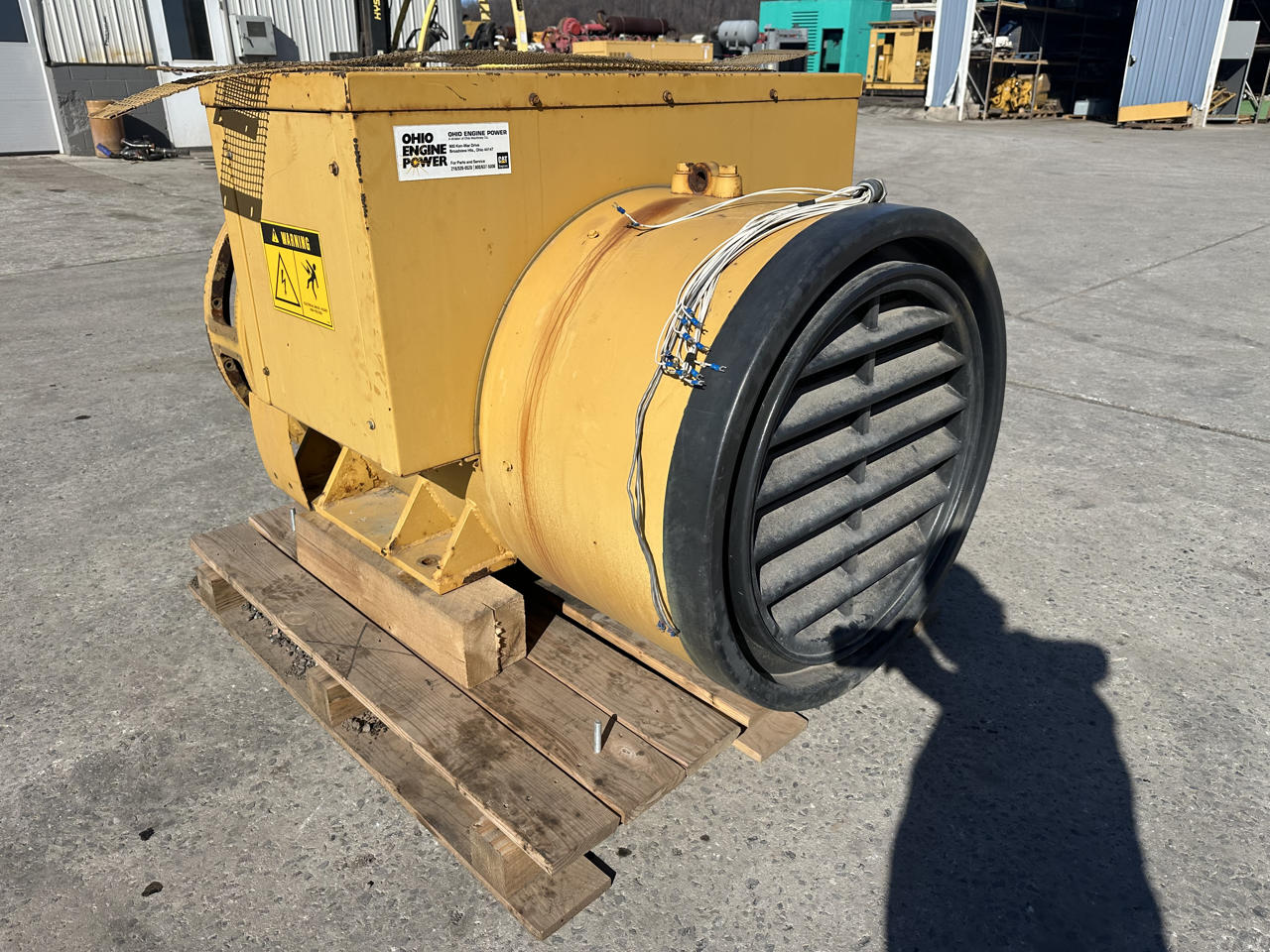 Caterpillar #SR4, generator head, 965 KW, 450 hours, 1987 - Image 3