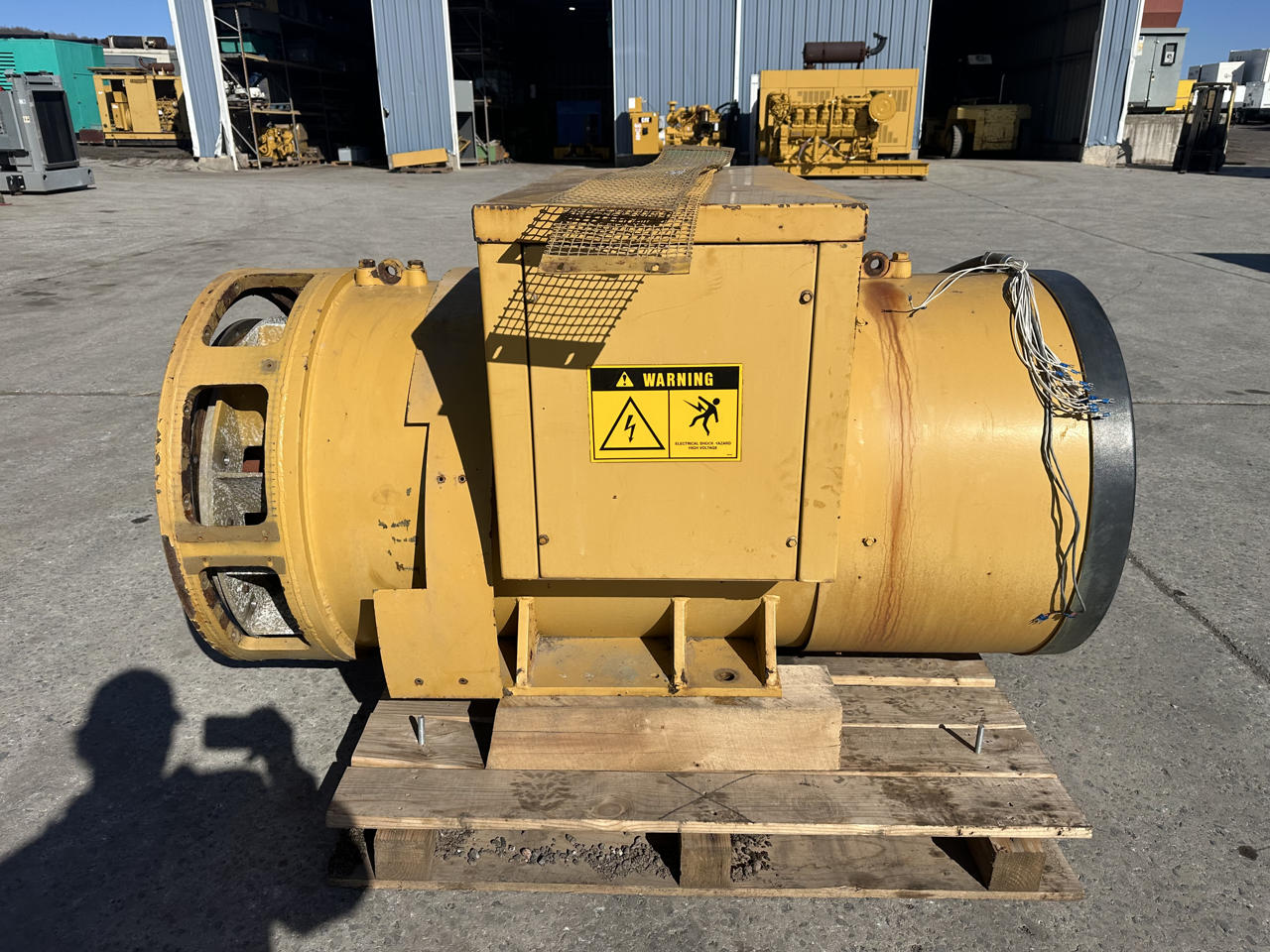 Caterpillar #SR4, generator head, 965 KW, 450 hours, 1987 - Image 4