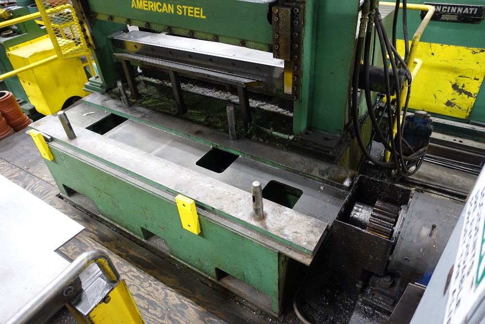 54" x 7.5" Loopco, slitting heads, drop in type, 100 HP, 500 V. - Image 3