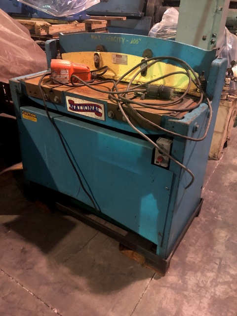 12 gauge x 3' National Sheet Metal Machines #NH-3612, Hydraulic Shear - Image 1