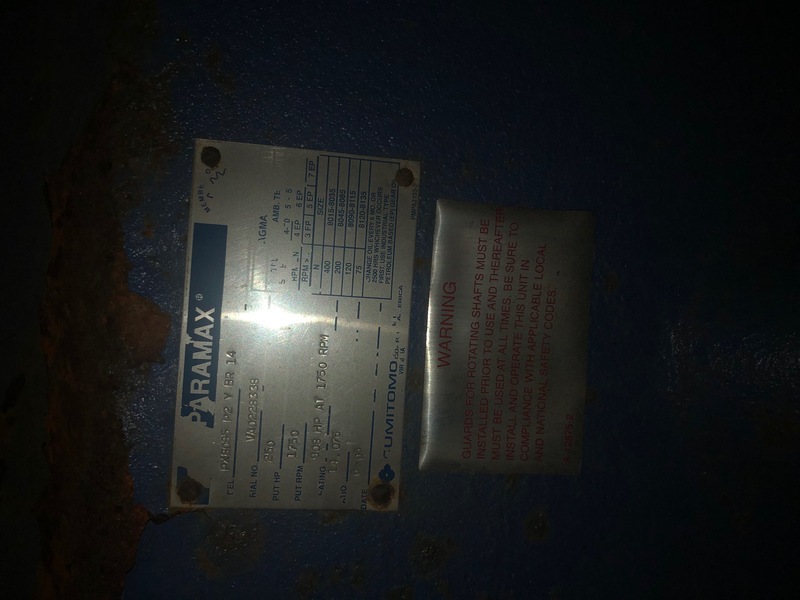 250 HP 1192 RPM A.O. Smith/Century, Industrial AC Motor, Frame 449T, E-Plus Series, 3 Phase, 60 Hz, 1.15 - Image 2