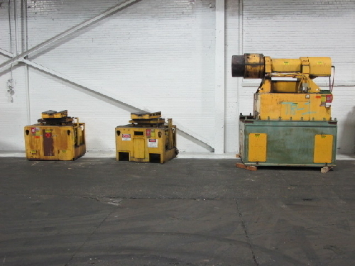 50000 lb. Automatic Feed Co., Uncoiler, 20-24" ID x 72" outside dimensions x 72" width Coil - Image 1