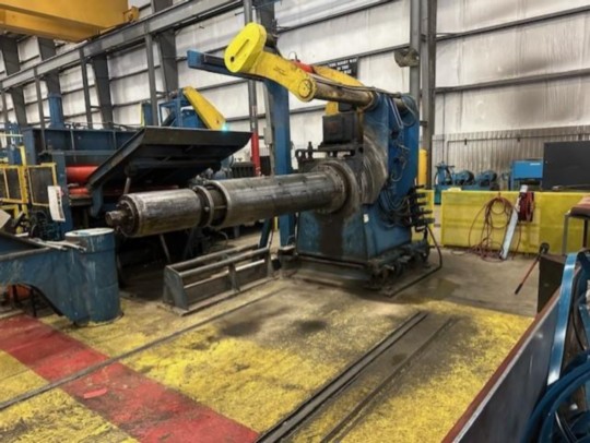 72" x .25" Pro-Eco, single loop injector head slitting, 70000 lb., R to L, 2004 - Image 2