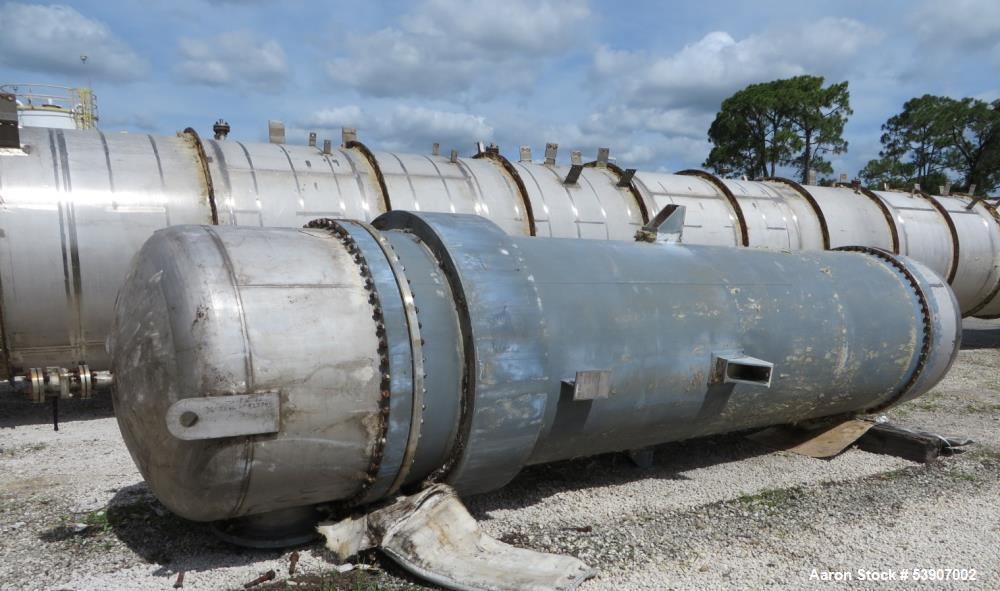 7062 sq.ft., Heat Transfer Systems Tube Reboiler/Heat Exchanger, 304L Stainless Steel tube - Image 3