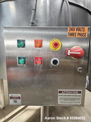 500 gallon Chester Jensen #X70N50, Jacketed Kettle, Stainless, Scrape Agitation, VSD, Food Grade, 4' ' - Image 10
