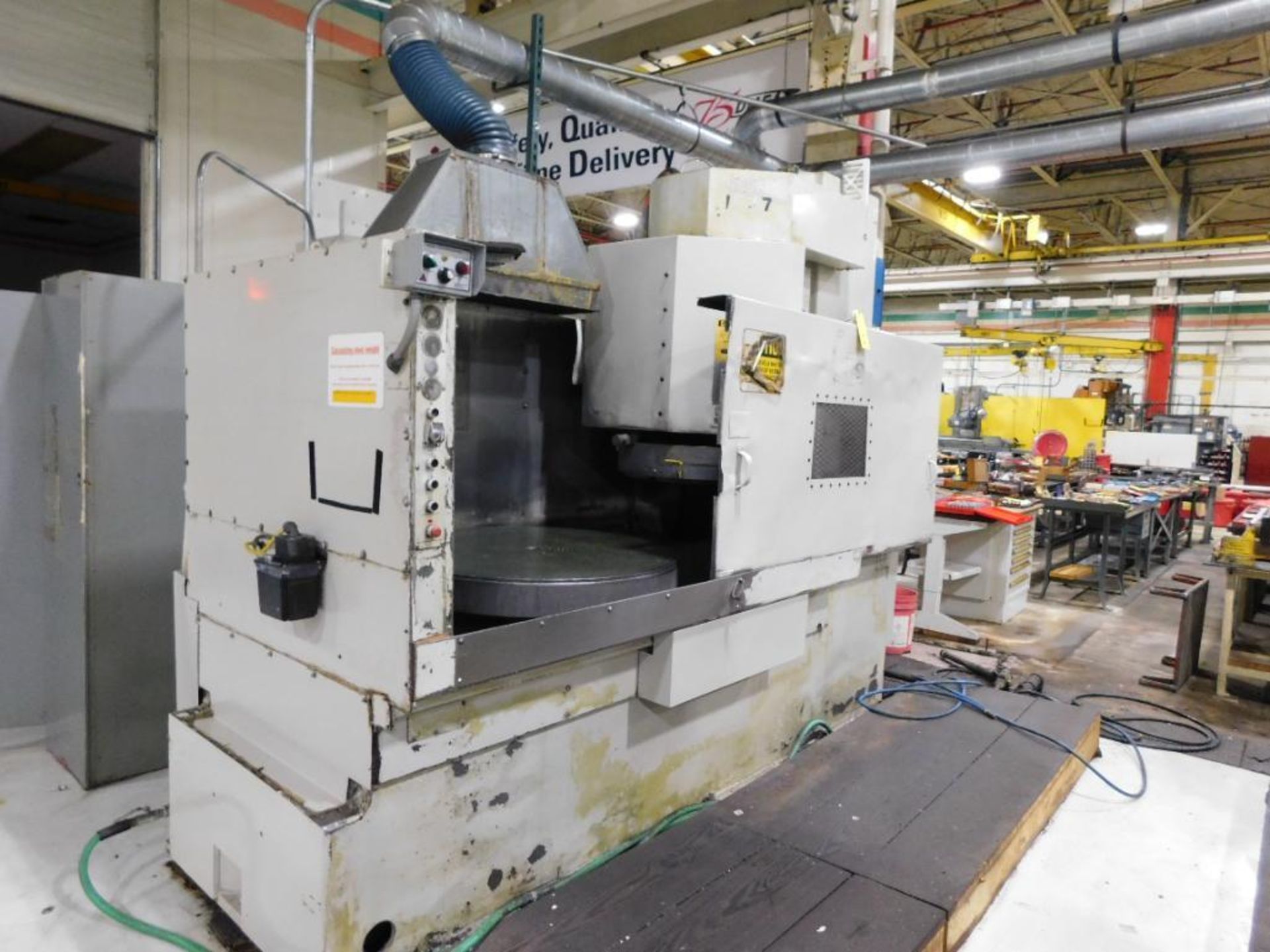 Blanchard #22AD-42, rotary surface grinder, 42" electromagnetic chuck, 50 HP, 22" segmented wheel, prog - Image 2