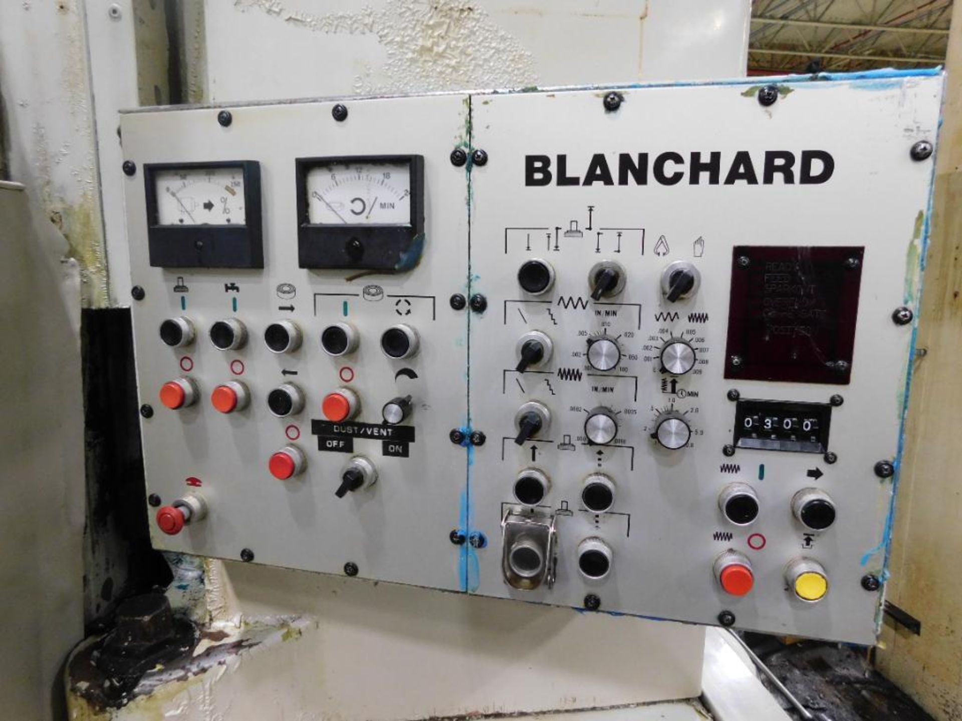 Blanchard #22AD-42, rotary surface grinder, 42" electromagnetic chuck, 50 HP, 22" segmented wheel, prog - Image 6