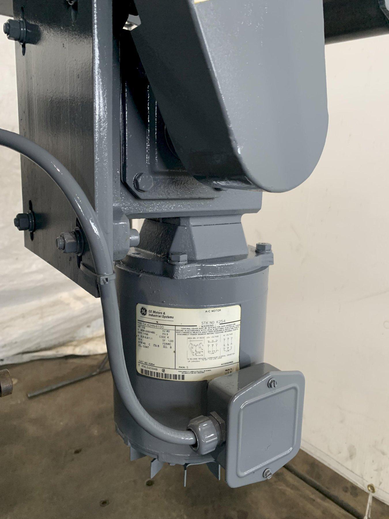 12" x .125" Air Feeds #AF-3, air feeder/straightener with powered pinch rolls, 1985 - Image 8