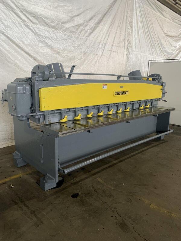 3/16" x 12' Cincinnati #1412, mechanical shear - Image 1