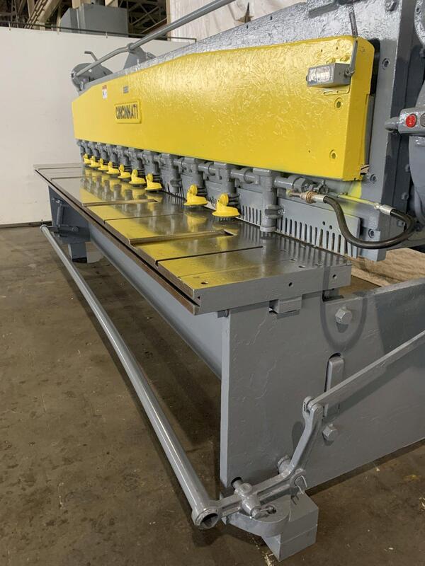 3/16" x 12' Cincinnati #1412, mechanical shear - Image 4