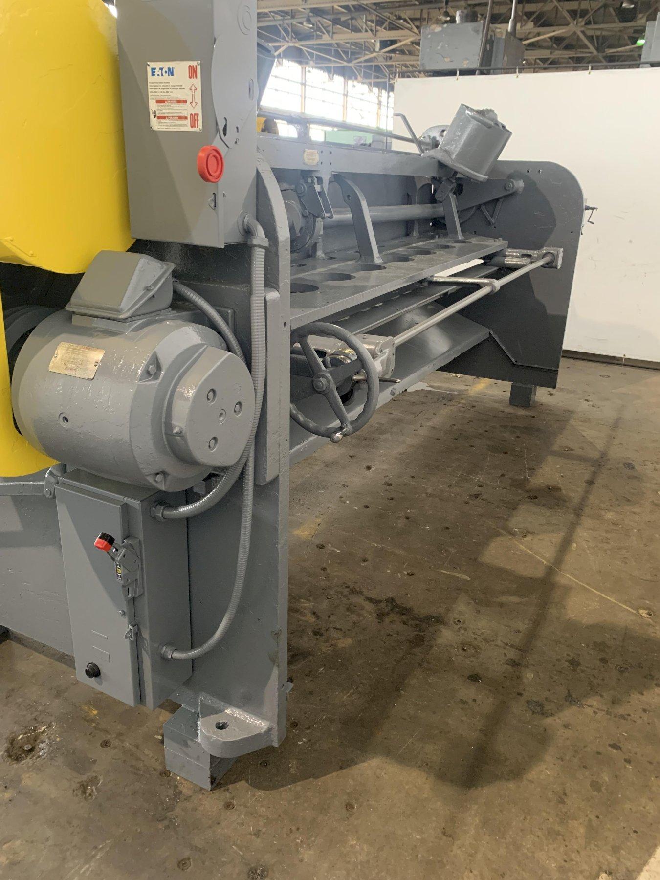 3/16" x 12' Cincinnati #1412, mechanical shear - Image 9
