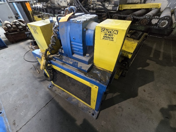 72" x 8" Strilich Injector Slitter Heads, .017" - .135" gauge range, 30 HP, 1750/2300 / 500V Baldor DC Motor - Image 6
