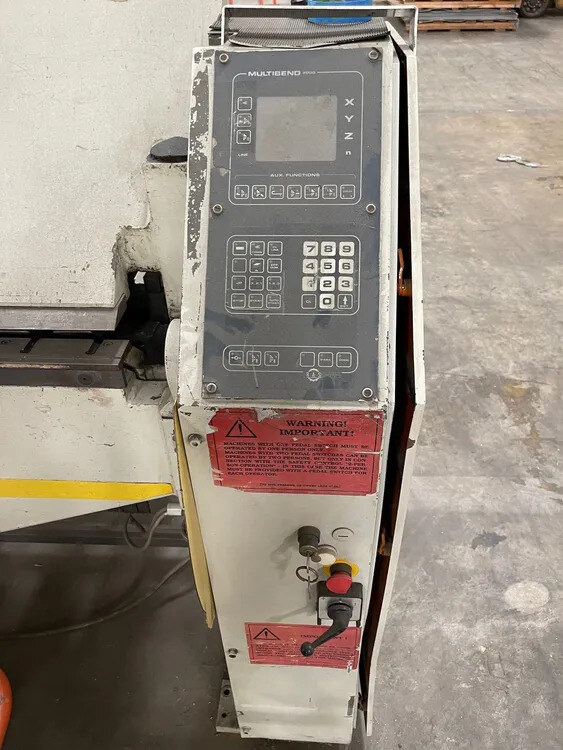 126" RAS #64.30, CNC Folding Machine, 16 gauge thickness, 35.4" work height, Multibend 2000 CNC Control - Image 2