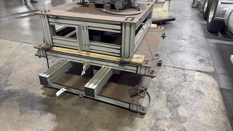 54" x 54" Ellison Cell Table With Rotary Top - Image 3