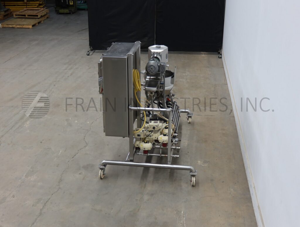 10 gallon Lee #10CHD9MT, Double Motion Kettle, 316 Stainless Steel, 17" diameter x 14-1/2", hydraulic tilt - Image 4