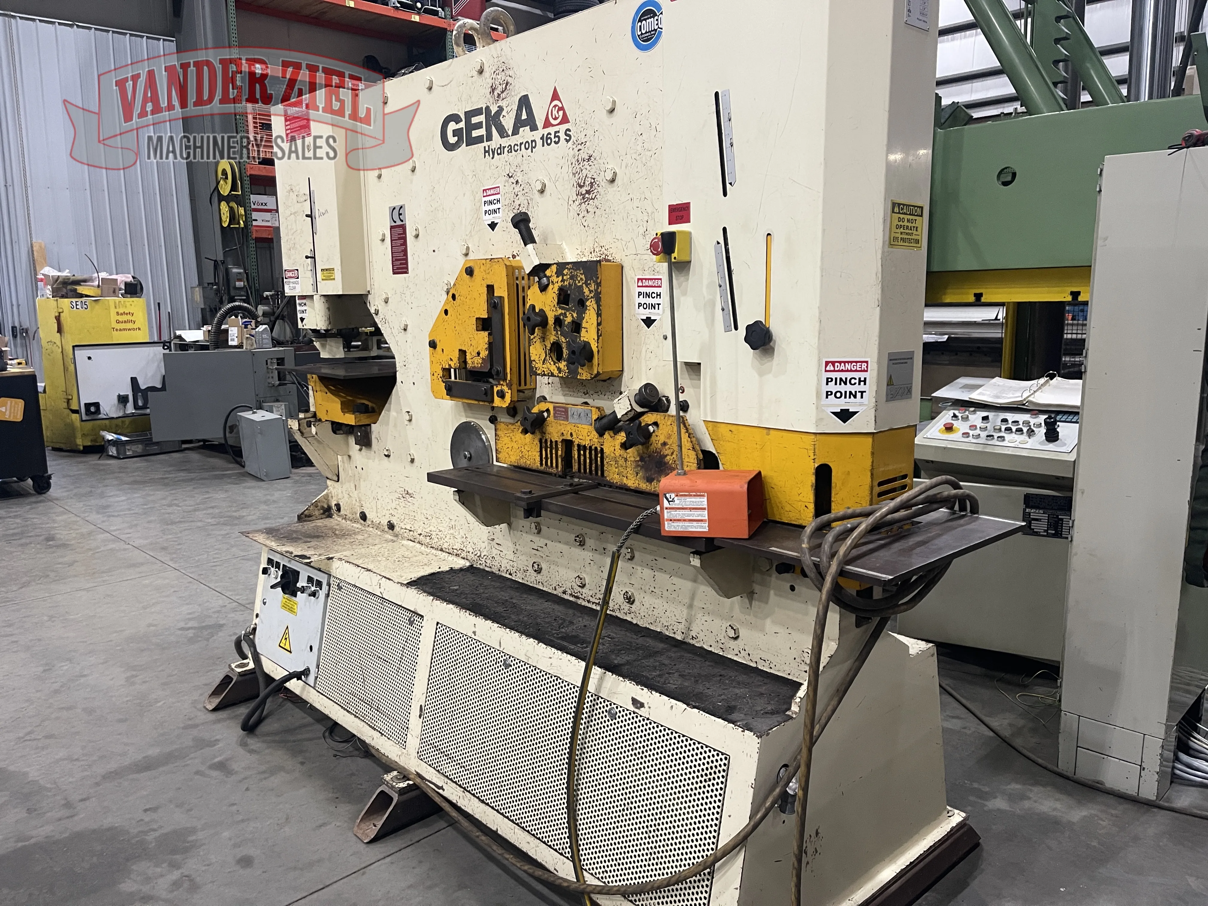 8" x 8" x 3/4" Geka #Hydracrop-165S, ironworker, 165 ton - Image 5