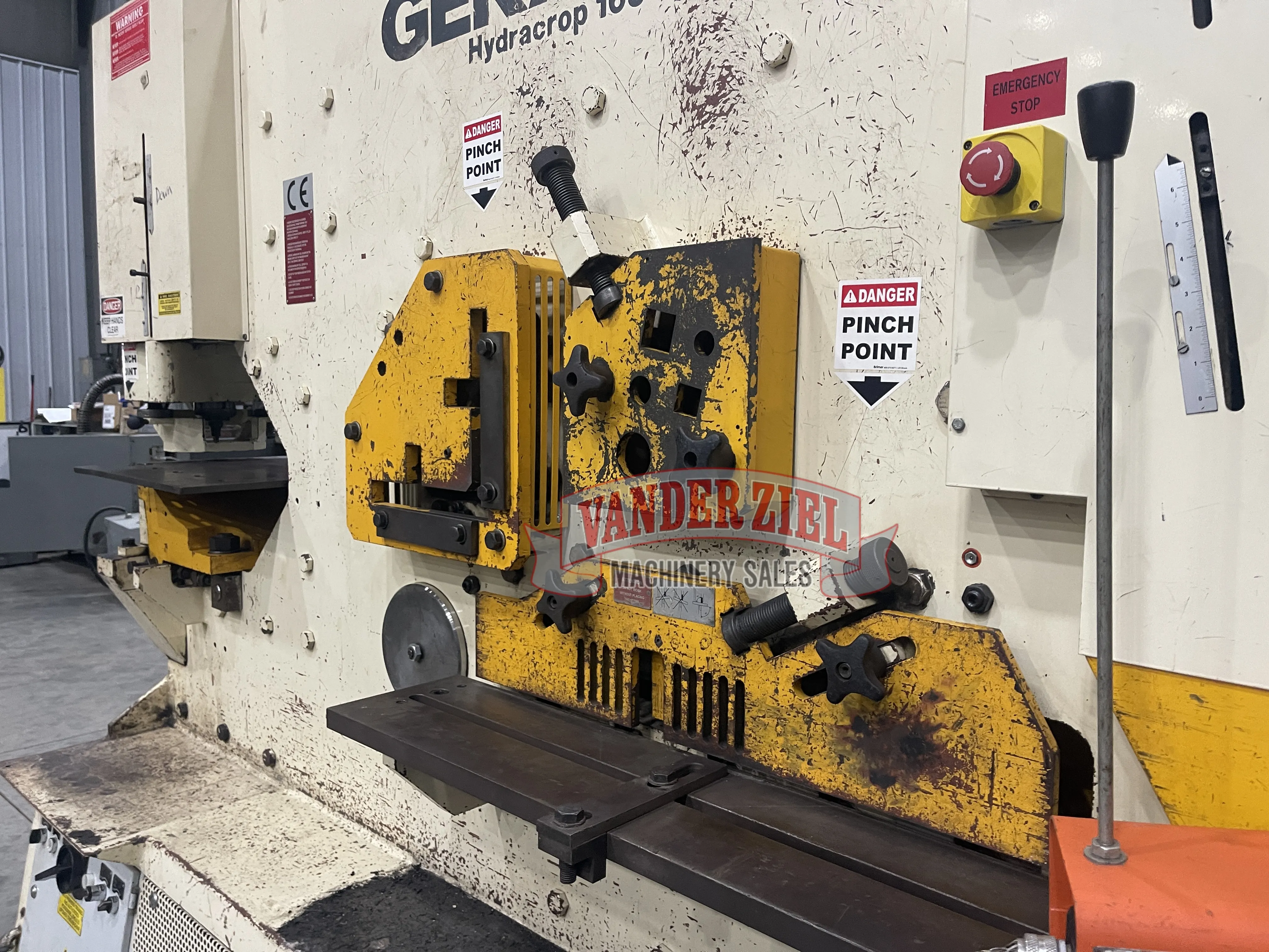 8" x 8" x 3/4" Geka #Hydracrop-165S, ironworker, 165 ton - Image 7