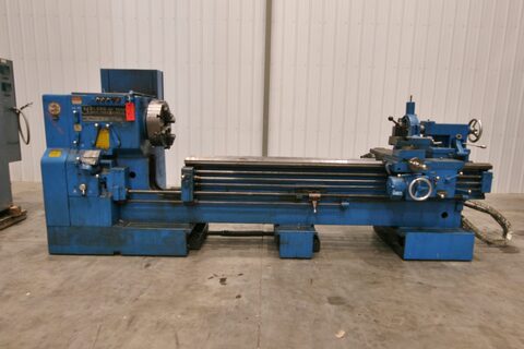 24"/54" x 96"/132" LeBlond, sliding gap bed lathe, 4-jaw 18" chuck, taper attachment - Image 1