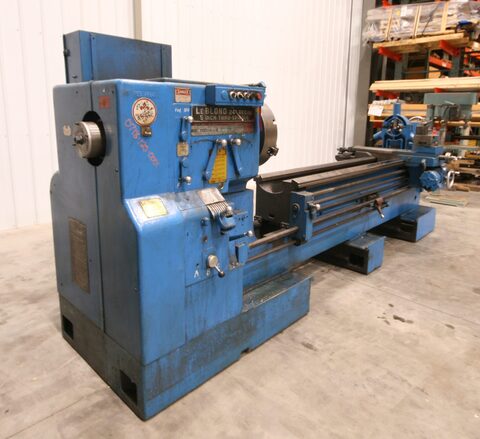 24"/54" x 96"/132" LeBlond, sliding gap bed lathe, 4-jaw 18" chuck, taper attachment - Image 6