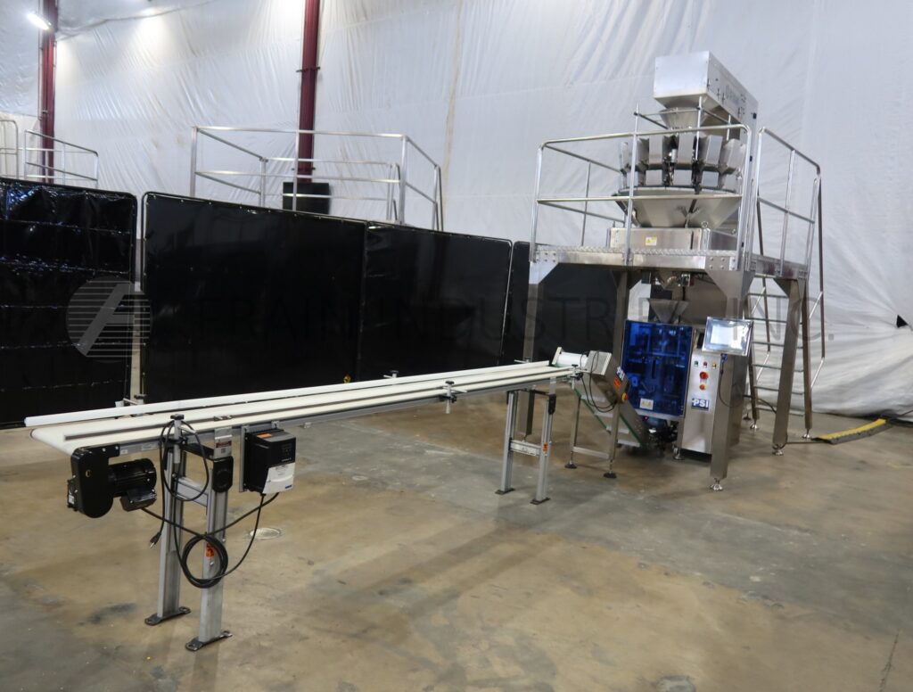 Powell Systems #PSI-320-SYS, Complete line, Form & Fill Sealer, vibratory feed hopper, 14 head combo scale - Image 5