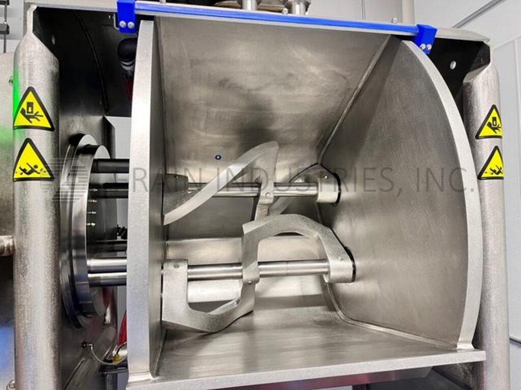 Peerless #DA50K-20, double Arm Paste Mixer, Kleanview open frame, 450 lbs, 79.2 gallon, 304 Stainless Steel - Image 4