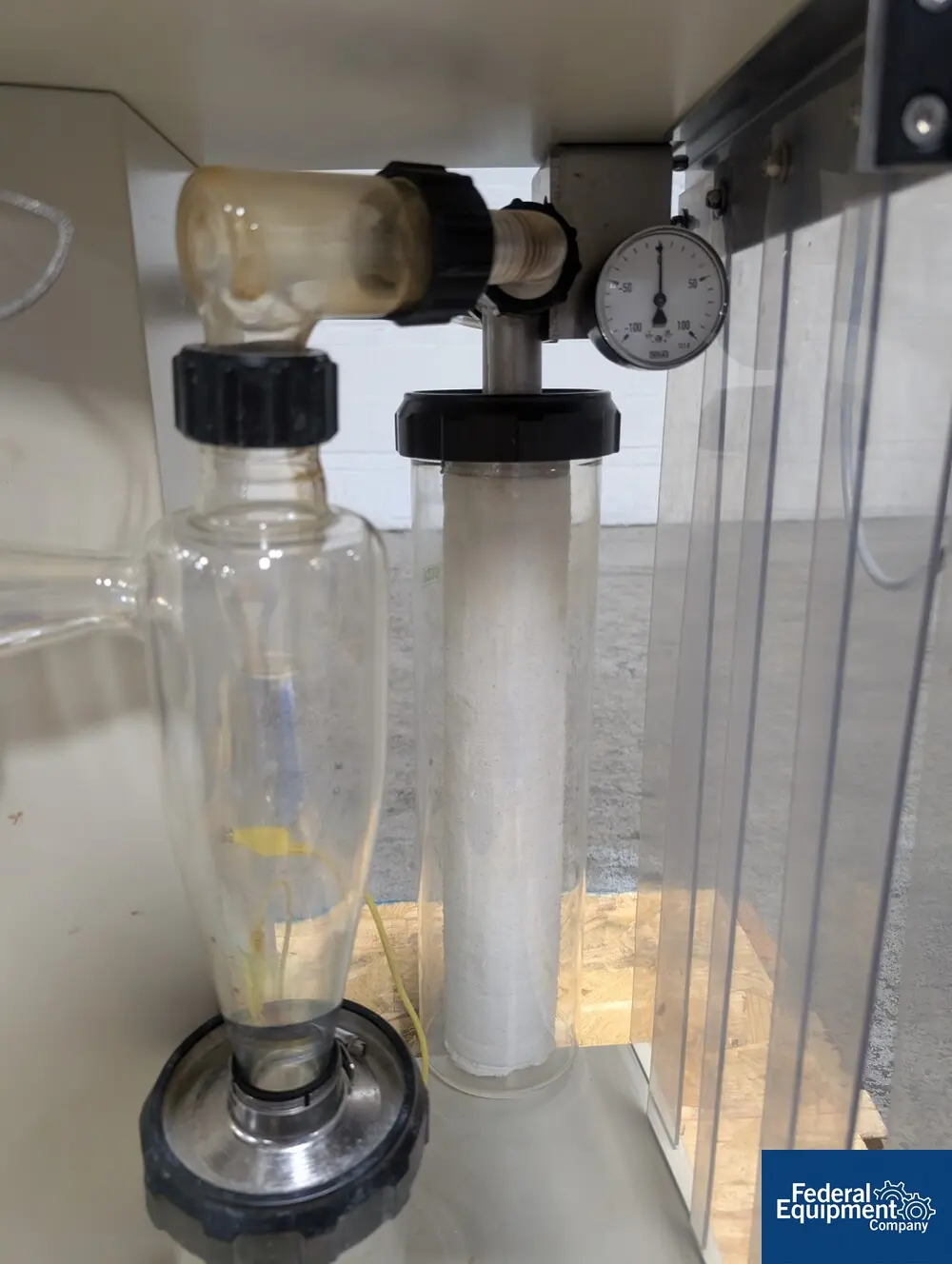 Buchi #B-290, Spray Dryer with B-295 Inert Loop, glass chamber, cyclone, and dust filter housing, with nozzle - Image 5