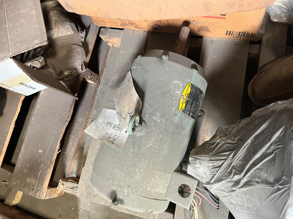 5 HP 1750 RPM Baldor EJMM3218T-G, Frame 184JM, OPSB, 208-230/460 Volts - Image 1