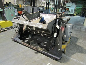 7500 lb. Hydraulic coil up-ender, 60" x 60" platform, 8' W x 9' 7" L x 5' 3" H - Image 4