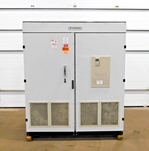 900 HP Yaskawa, G544600CB, Vector VFD drive, 1200 FLA, 480 VAC, 3 phase - Image 1