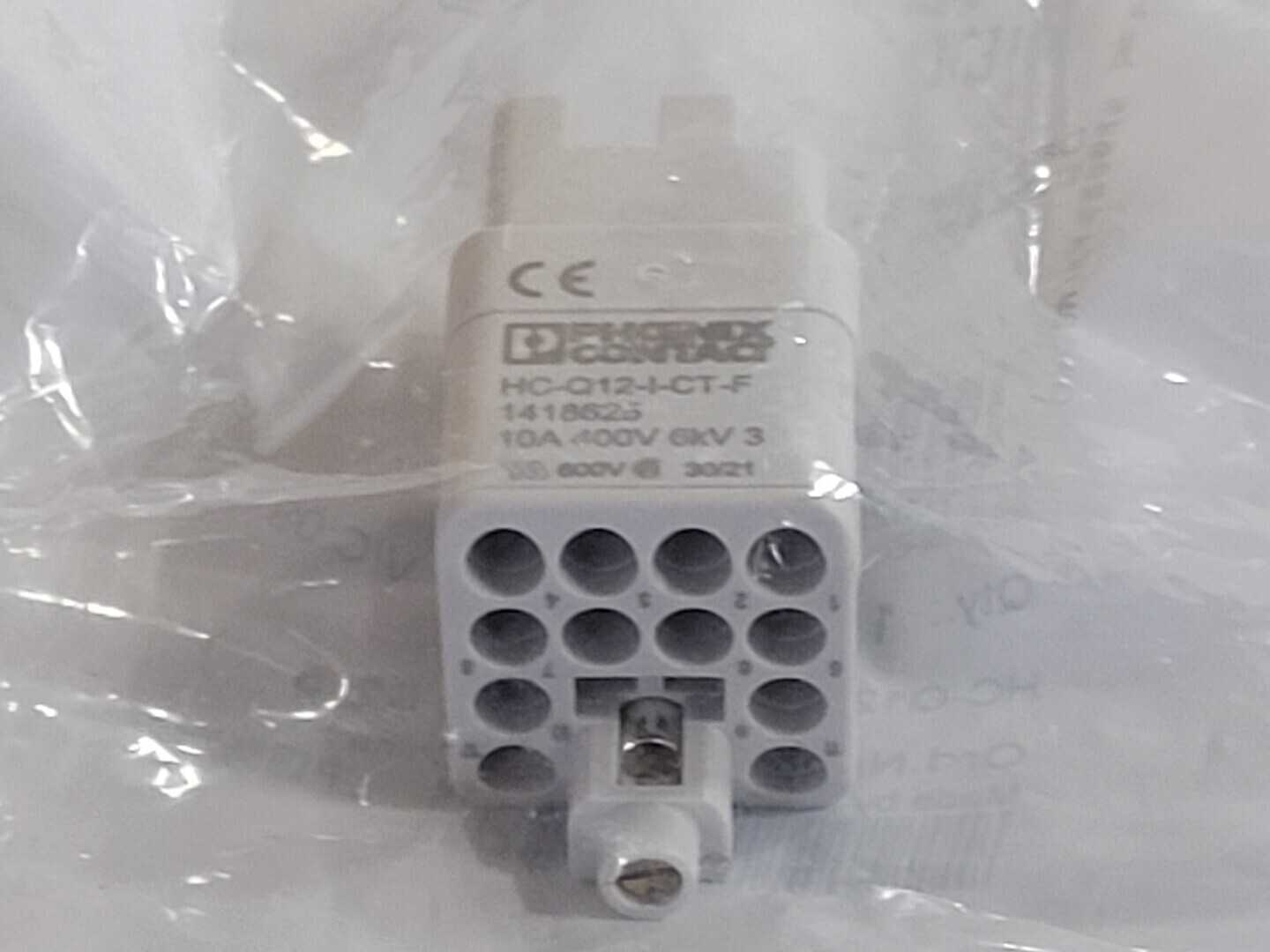 Phoenix Contact #HC-Q12-I-CT-F, 10 amp, 400 Volts, 6 Kv, new surplus, box of 407 - Image 3