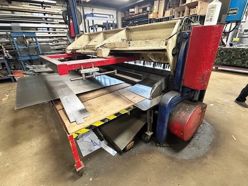 10 gauge x 10' Wysong #1010-RD, mechaical shear, A.S.A.P. CNC gauge, front operated manual back gauge, 60 - Image 6