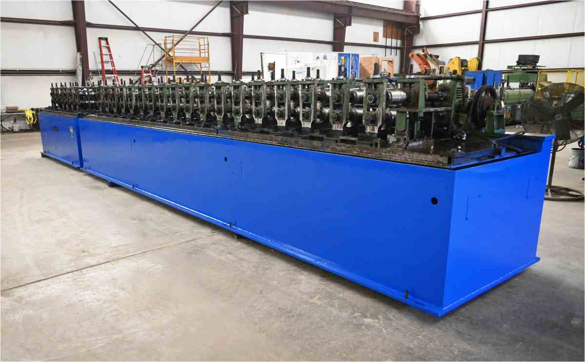 24 Stand, Dahlstrom #400-18UD/400-6UD, rollformer, 1-1/2" shaft diameter, 14" roll space, 13.5" horizontal - Image 4