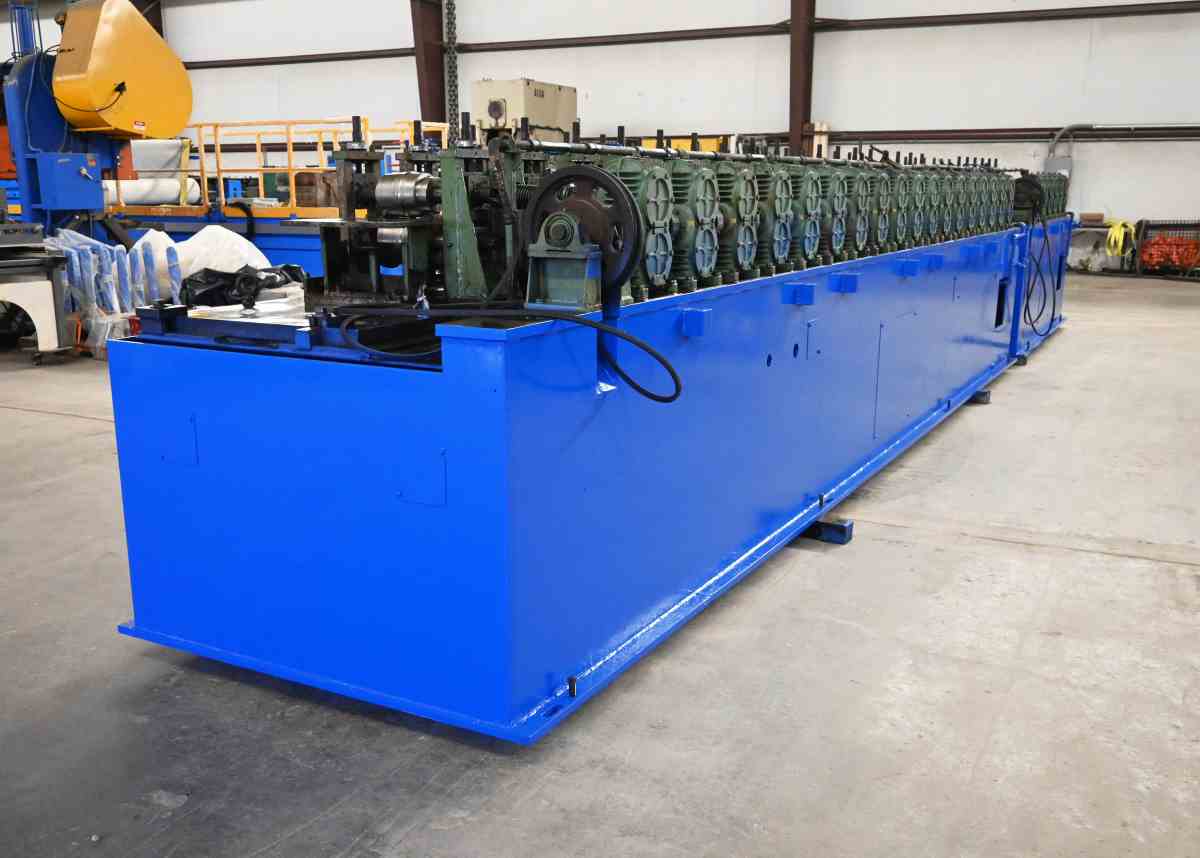 24 Stand, Dahlstrom #400-18UD/400-6UD, rollformer, 1-1/2" shaft diameter, 14" roll space, 13.5" horizontal - Image 7