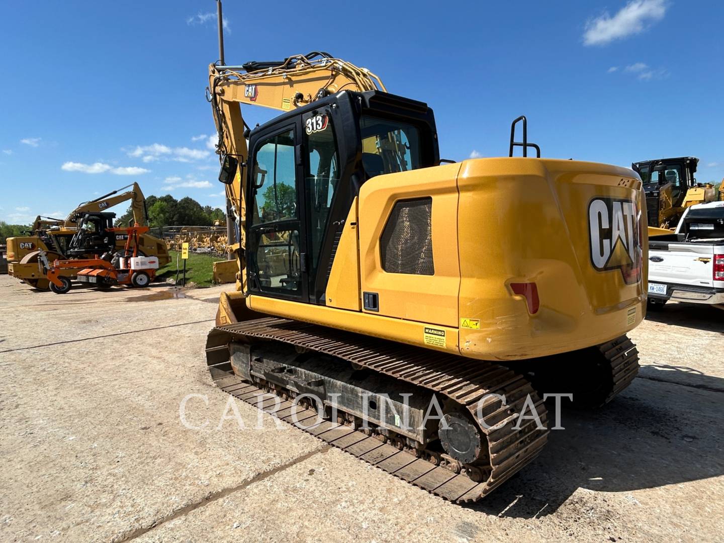 Caterpillar 313-07, Crawler Excavator, 910 hours, S/N: JHR10408, 2021 - Image 4