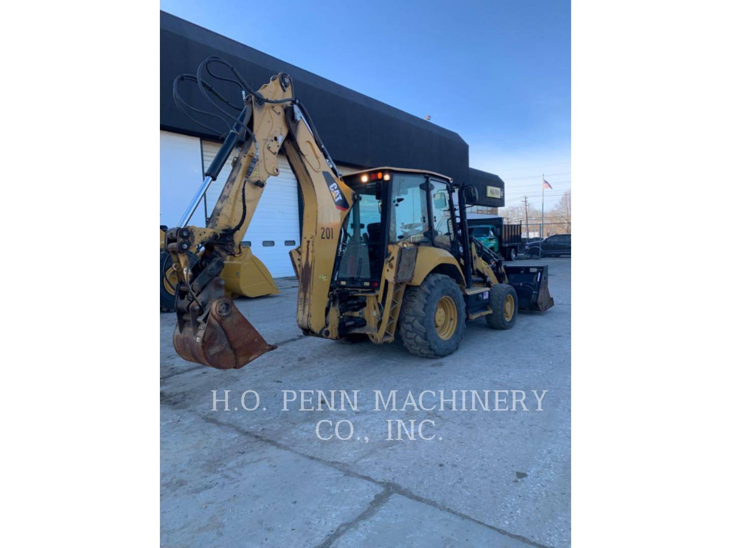 Cat 430F2IT, Backhoe Loader, 5096 hours, S/N: HWG00522, 2018 - Image 2