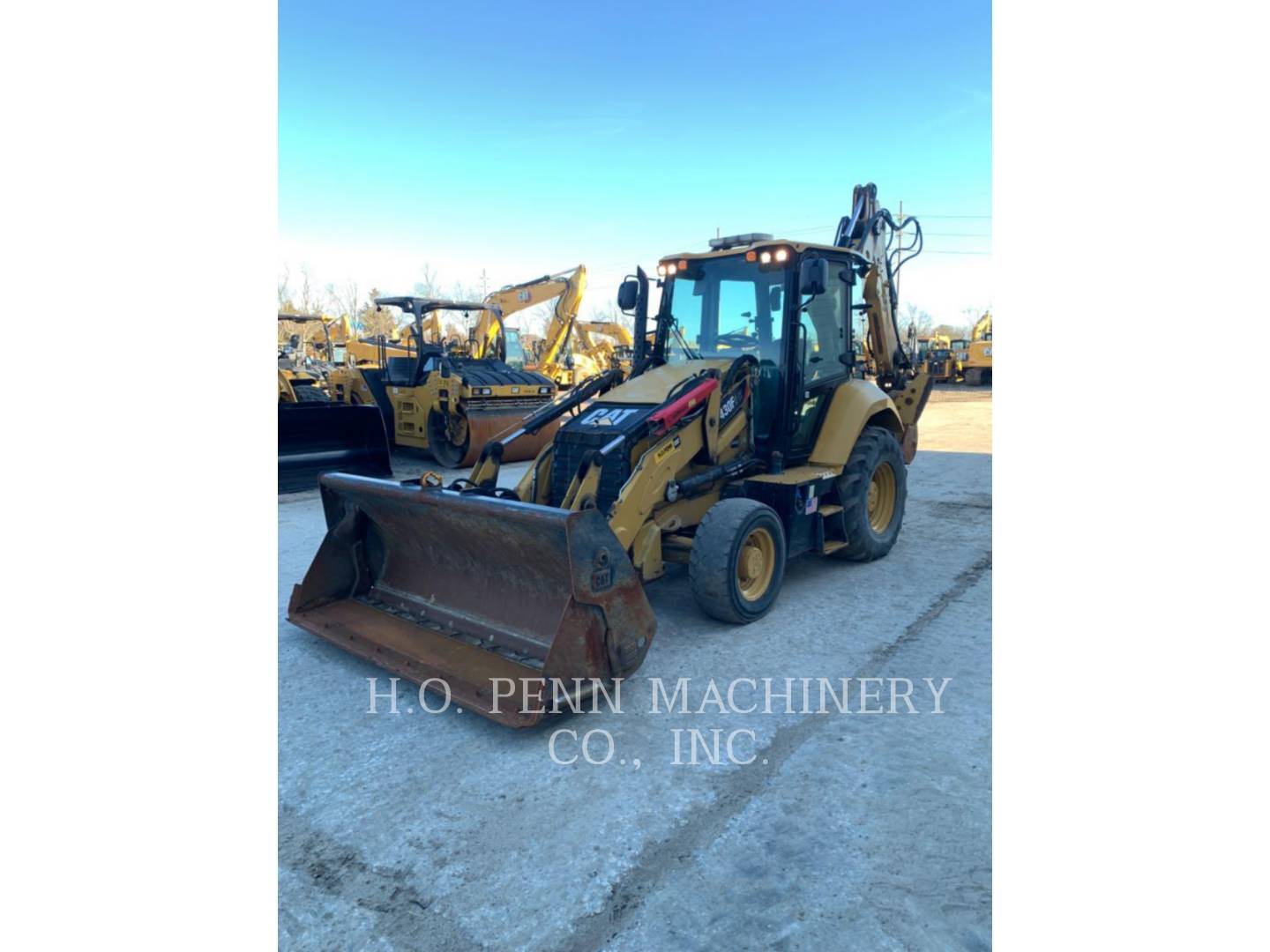Cat 430F2IT, Backhoe Loader, 5096 hours, S/N: HWG00522, 2018 - Image 3