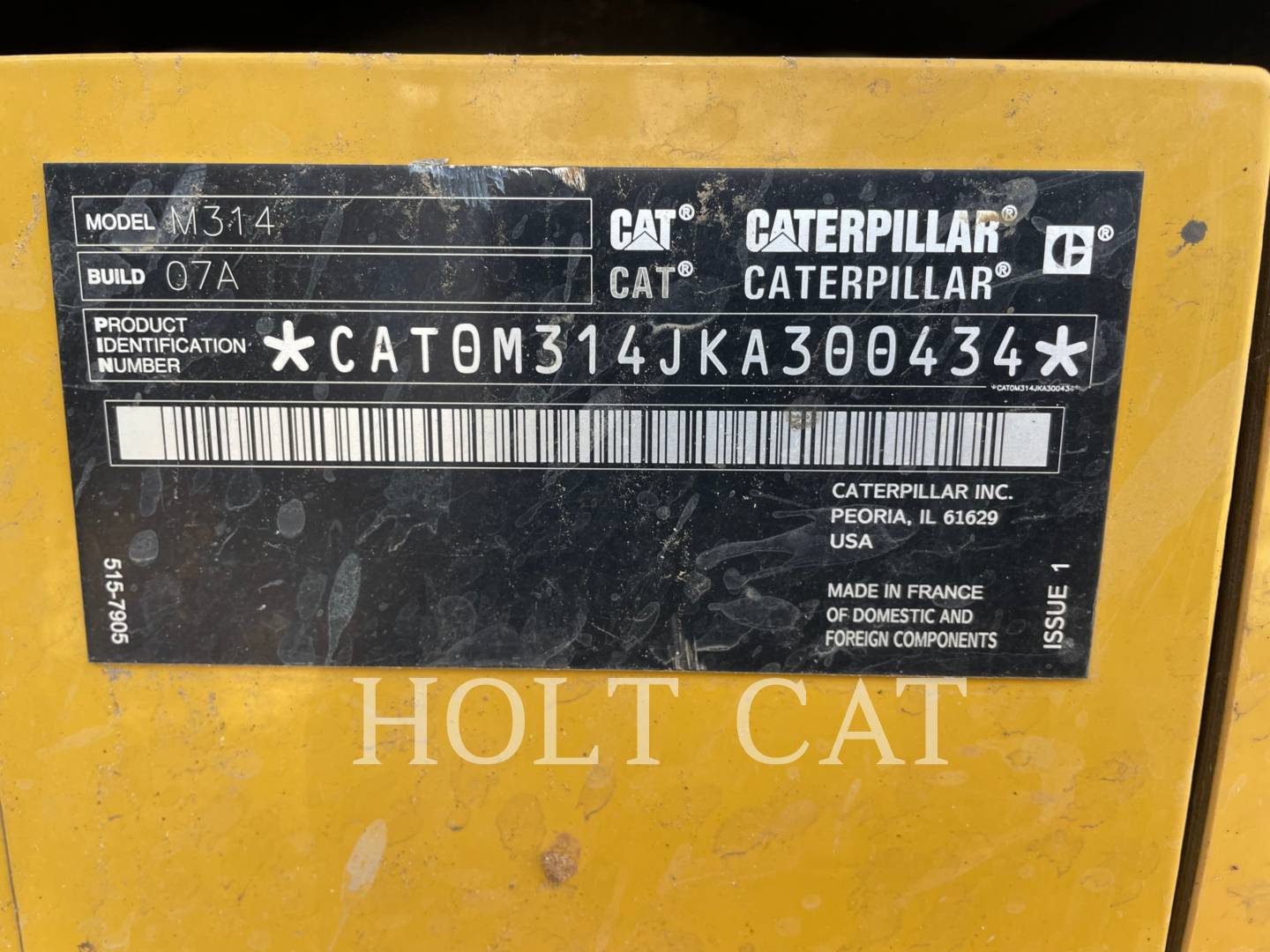 Caterpillar M314-07, Wheel Excavator, 356 hours, S/N: KA300434, 2021 - Image 6