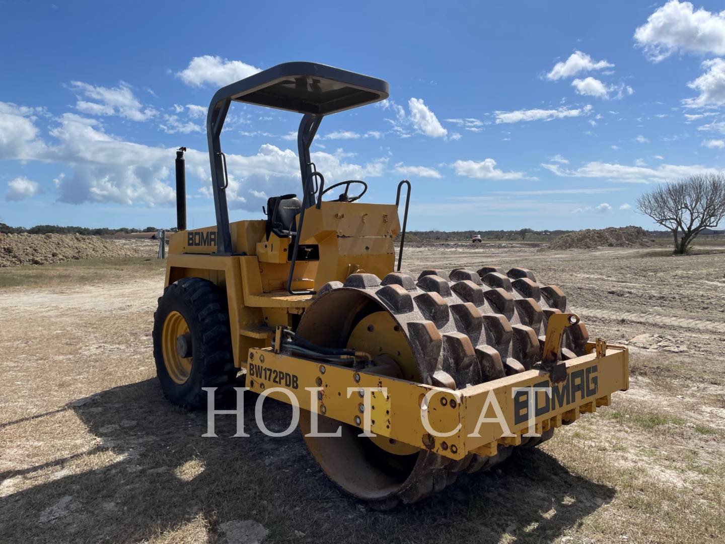 Bomag BW172PDB-2, Vibratory Single Drum Pad, 2841 hours, S/N: 136520511004, 1999 - Image 2