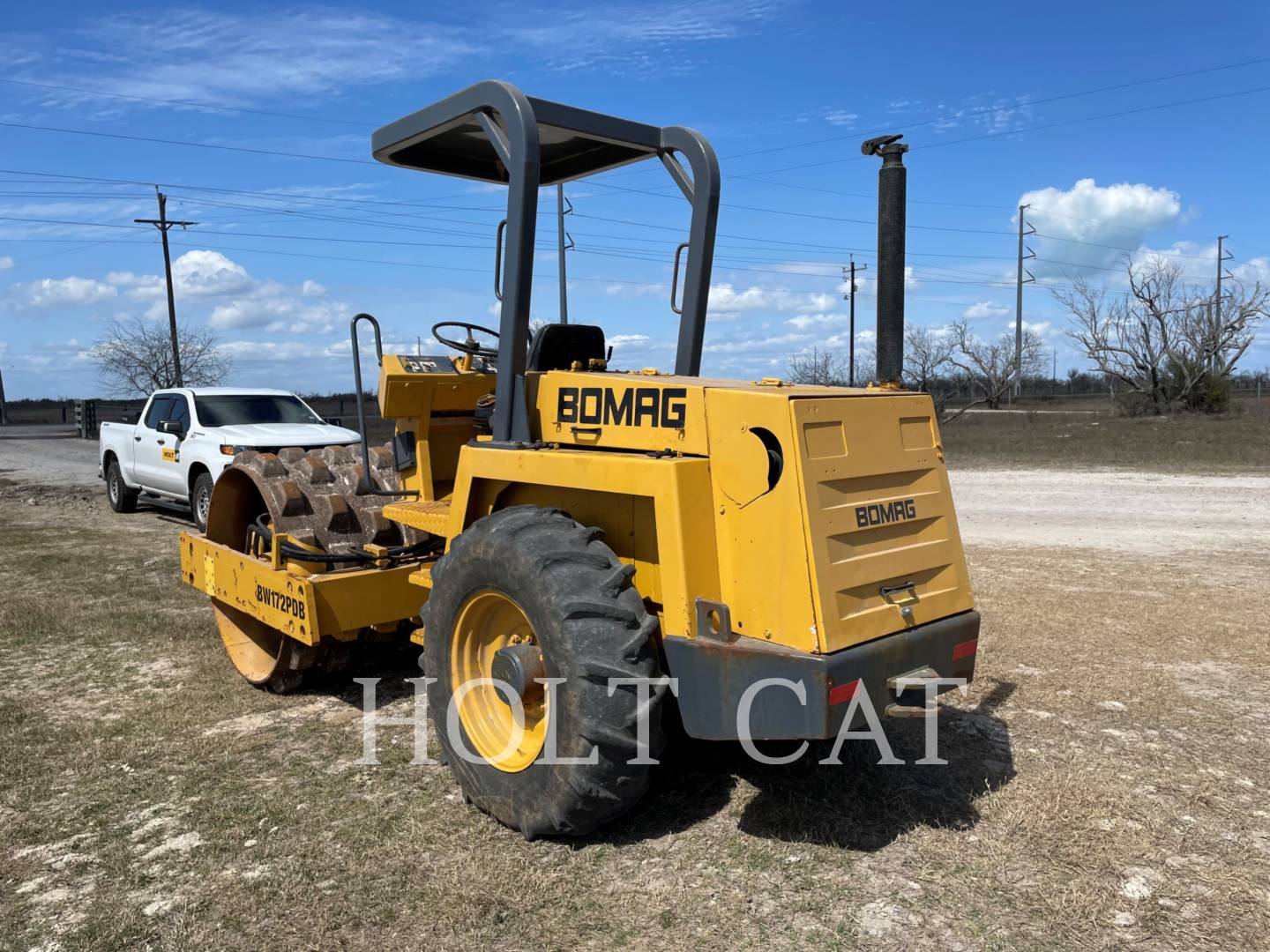 Bomag BW172PDB-2, Vibratory Single Drum Pad, 2841 hours, S/N: 136520511004, 1999 - Image 4