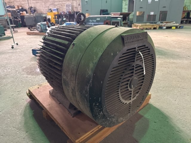 75 HP 900 RPM Reliance, Frame 444T, TEFC BB EXP, 230/460 Volts - Image 1