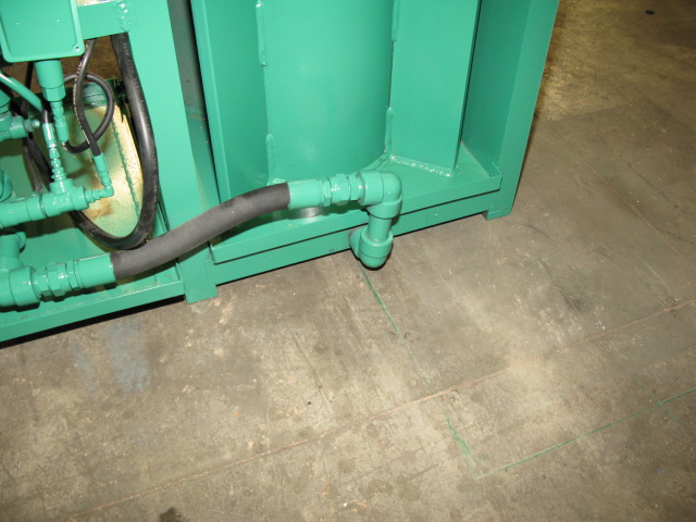 170 Ton, 24" x 24", up-acting, slab-side, 34" daylight, 22" stroke, some valves, 83" tall, #1995 - Image 4