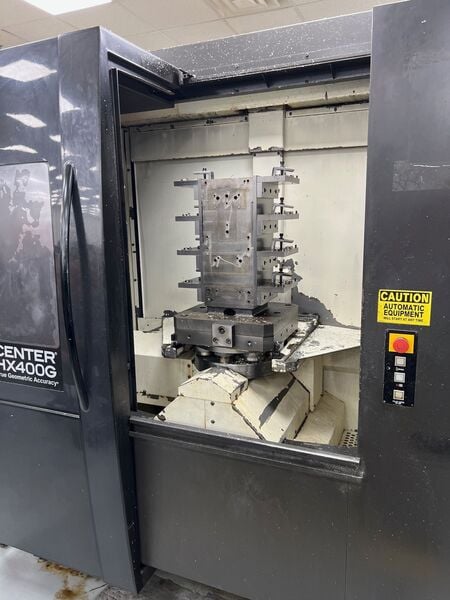 Kitamura #MyCenter-HX400G, horizontal machining center, 50 automatic tool changer, 24" X, 24" Y, 24" Z, 15000 - Image 4
