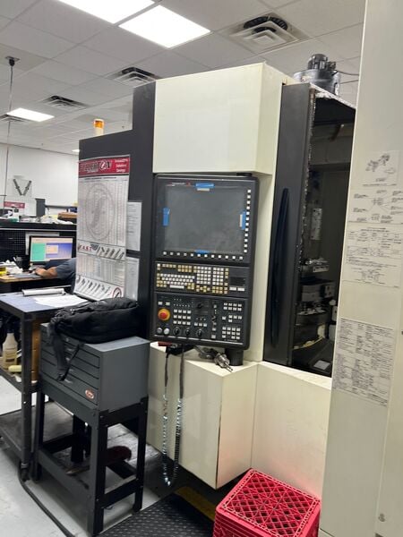 Kitamura #MyCenter-HX400G, horizontal machining center, 50 automatic tool changer, 24" X, 24" Y, 24" Z, 15000 - Image 6