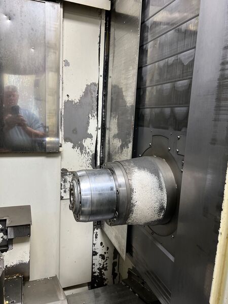 Kitamura #MyCenter-HX400G, horizontal machining center, 50 automatic tool changer, 24" X, 24" Y, 24" Z, 15000 - Image 9