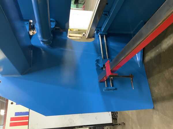 200 Ton, Atlantic #HDE200-12, hydraulic press brake, 12' overall, 124" between housing, 7.8" stroke, 11.8" - Image 5