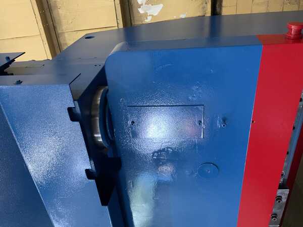 200 Ton, Atlantic #HDE200-12, hydraulic press brake, 12' overall, 124" between housing, 7.8" stroke, 11.8" - Image 10