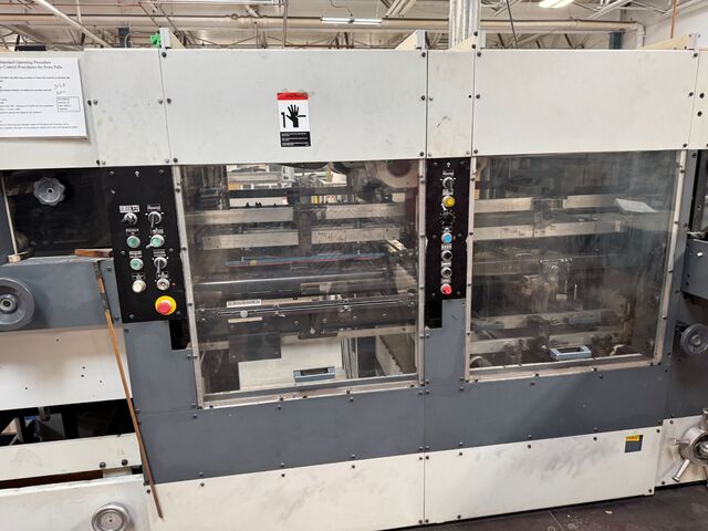 250 Ton, Bobst #SP-102-CER, Automatic Die-Cutting Machine, .004-.160" thick, 40-1/8" x 28-3/8" max sheet - Image 6